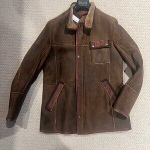 Gimo's Lambskin Shearling Jacket – Made in Italy (M)